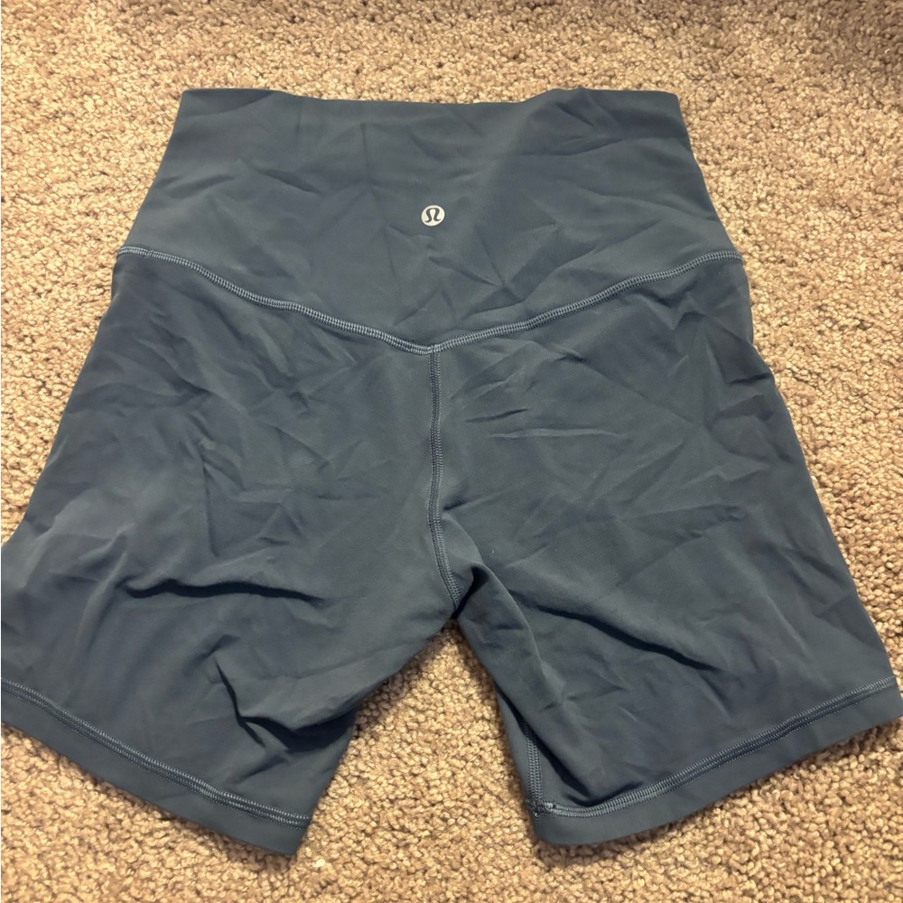 lululemon athletica Gray/Blue align Shorts